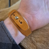 Leren armband - Vrucht van de Geest