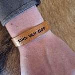 Leren armband - Kind van God