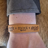 Leren armband - Sterk - Mooi - Geliefd
