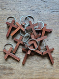 sleutelhanger met kruis