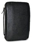 Bijbelhoes - leer - compact