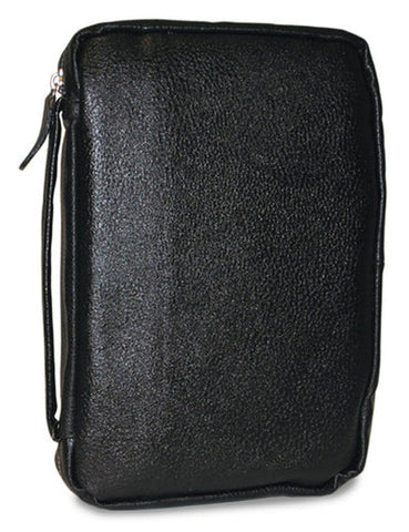 Bijbelhoes - leer - compact
