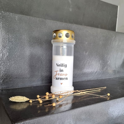 Grafkaars - Veilig in Jezus armen