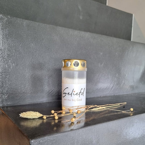 Grafkaars - Geliefd en nu bij God