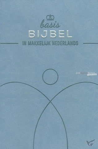 Basisbijbel Vivella met zilversnede grijs