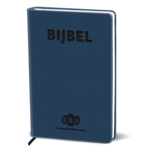 EBV24 Luxe Bijbel Blue