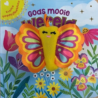 Gods mooie wereld - vingerpopboekje - 0 t/m 3 jr