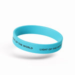 Armband siliconen glow in the dark