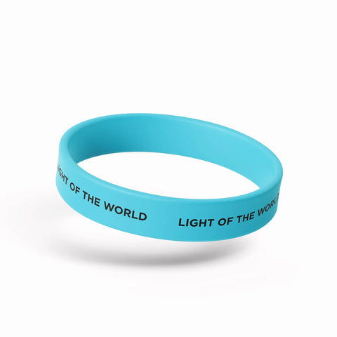Armband siliconen glow in the dark