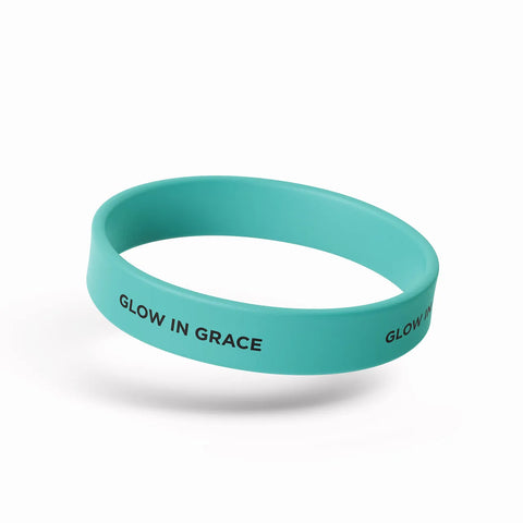 Armband siliconen glow in the dark