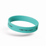 Armband siliconen glow in the dark