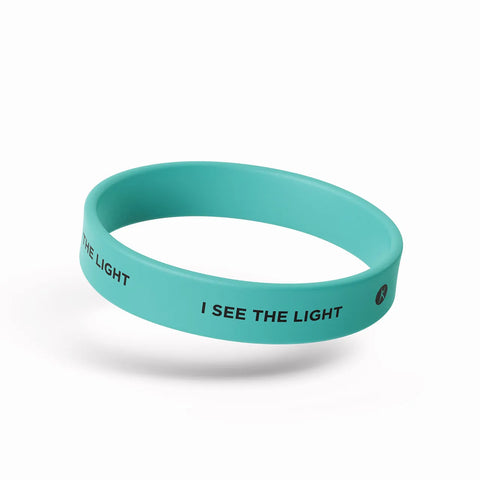 Armband siliconen glow in the dark