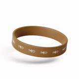 Siliconenarmbandje voor tiener; Geloof,hoop,liefde