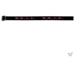 Armband - W.W.J.D. - Roze