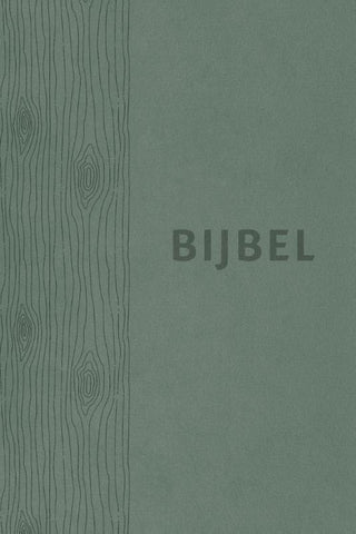 Bijbel hsv vivella groen index 12x18cm