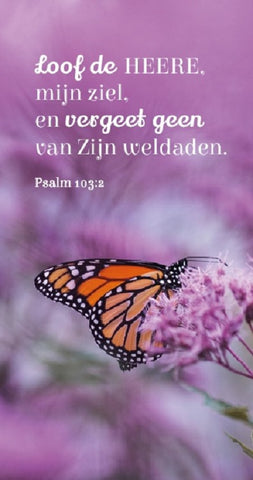 Magneet boekenlegger - Loof de Heere, mijn ziel