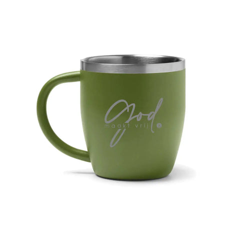 mok God maakt vrij - groen