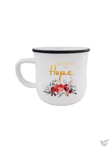 Ceramic mug Be joyful in hope