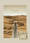 Poster A4 Hoop op God - Art by Claudia
