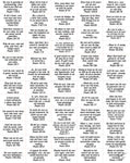 Stickervel 60 teksten psalmen NBV