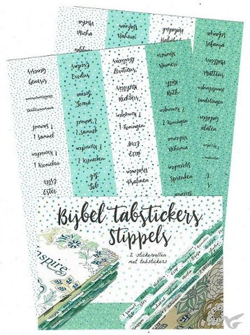 Bijbel tabstickers Stippen
