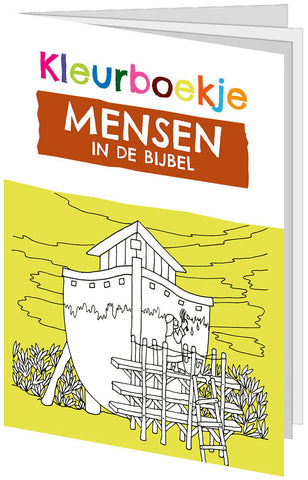 Kleurboekje - mensen in de Bijbel