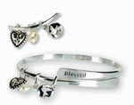 Armband met bedels - Blessed