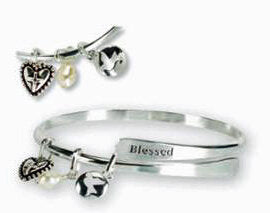 Armband met bedels - Blessed