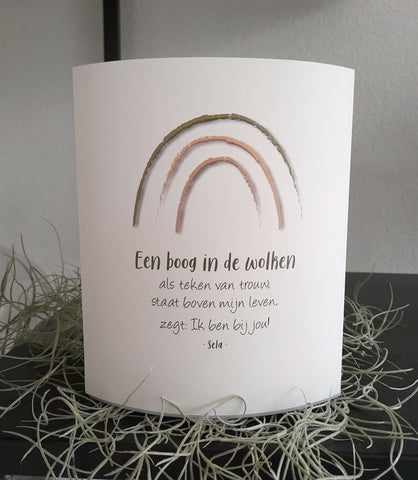Lichtje voor jou - Een boog in de wolken