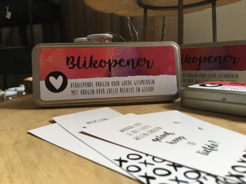 Blikopener voor stellen; verdiepende vragen voor goede gesprekken over jullie relatie en geloof