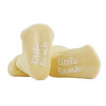 Babysokjes - Little Lamb - Geel