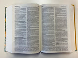 Bijbel (HSV) met psalmen – hardcover bloemen - met koker