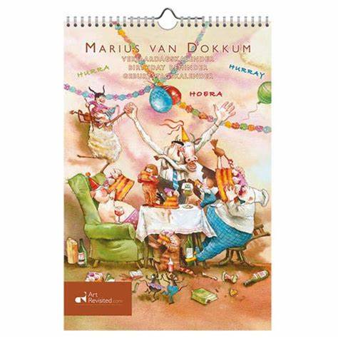 Verjaardagskalender - Marius van Dokkum - Opa Jan