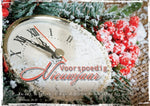 Pakje van 5 kaarten Voorspoedig Nieuwjaar