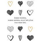 Poster A4 Samen bidden samen zoeken - Opwekking 167