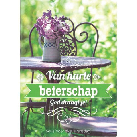 Van harte beterschap - Serie 'Voor elke levensdag' - cadeauboekje